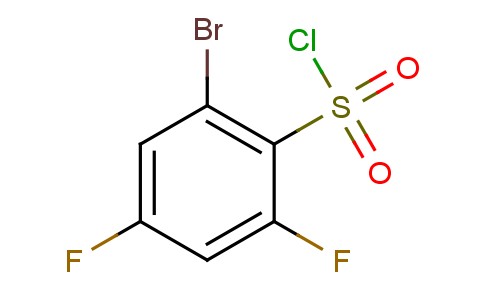 2-溴-4,6-二氟苯磺酰氯