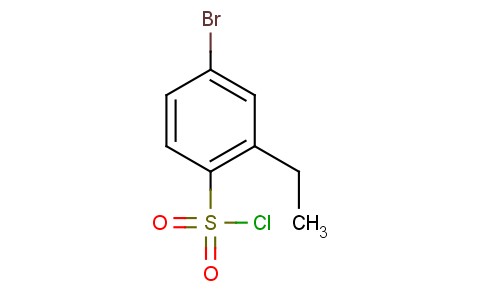 4-溴-2-乙基苯-1-磺酰氯