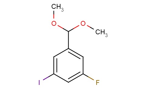 3-氟-5-碘苯甲醛二甲基缩醛