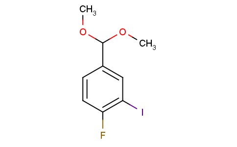 4-Fluoro-3-iodobenzaldehyde dimethyl acetal