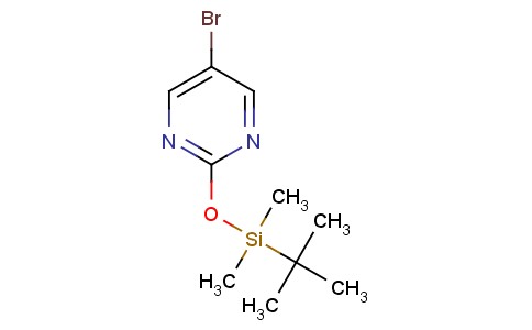 5-溴-2-(叔丁基二甲氧基甲硅烷)嘧啶
