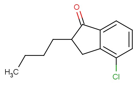 2-丁基-4-氯-2,3-二氢-1H-茚-1-酮