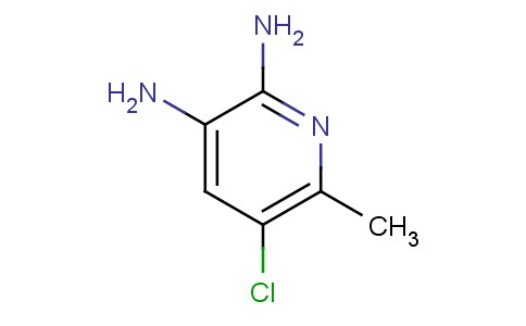 2,3-二氨基-5-氯-6-甲基吡啶