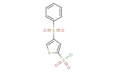 4-Benzenesulfonylthiophene-2-sulfonyl chloride