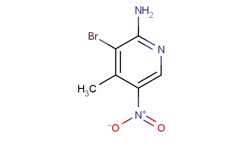 2-Amino-3-bromo-5-nitro-4-picoline 