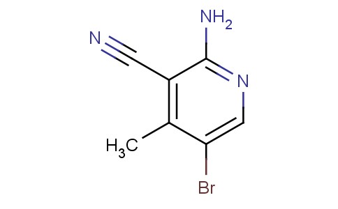 2-Amino-5-bromo-3-cyano-4-picoline 