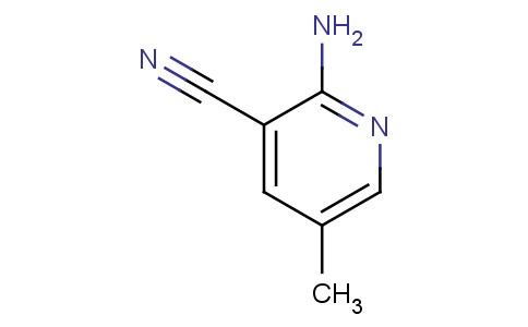 2-Amino-3-cyano-5-picoline 