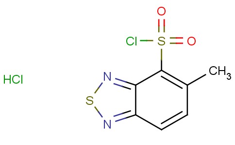 5-Methyl-benzo[1,2,5]thiadiazole-4-sulfonylchloride hydrochloride