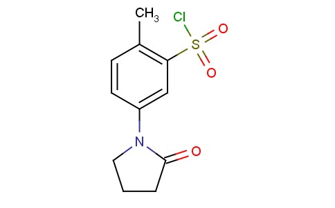2-Methyl-5-(2-oxo-pyrrolidin-1-yl)-benzenesulfonyl chloride
