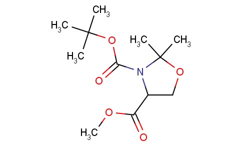 3-Tert-butyl 4-methyl 2,2-dimethyl-1,3-oxazolidine-3,4-dicarboxylate