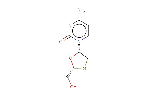 (2R-cis)-4-amino-1-[2-(hydroxymethyl)-1,3-oxathiolan-5-yl]-2-1H-phrimidione