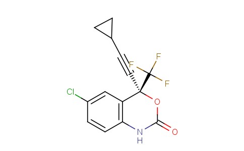 (4S)-6-Chloro-4-(cyclopropylethynyl)-1,4-dihydro-4-(trifluoromethyl)-2H-3,1-benzoxazin-2-one