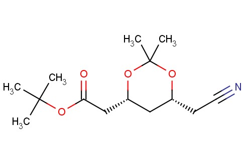 (4R-cis)-6-氰甲基-2,2-二甲基-1,3-二氧六環(huán)-4-乙酸叔丁酯