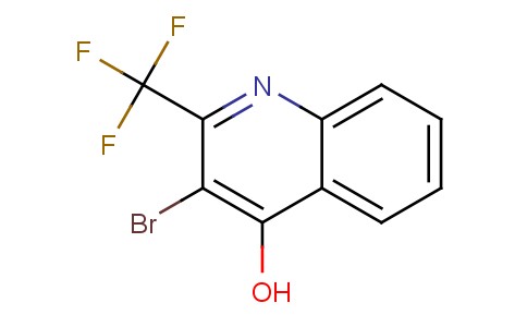 3-Bromo-4-hydroxy-2-(trifluoromethyl)quinoline