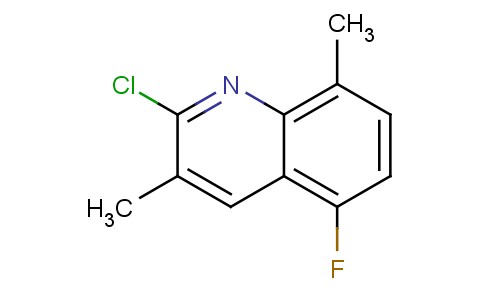 2-Chloro-5-fluoro-3,8-dimethylquinoline 
