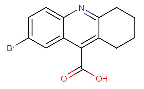 7-Bromo-1,2,3,4-tetrahydro-acridine-9-carboxylicacid 