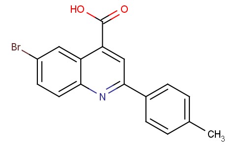 6-Bromo-2-p-tolyl-quinoline-4-carboxylic acid 