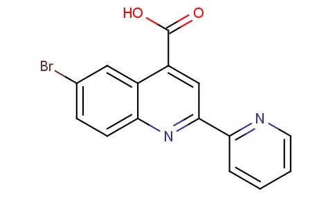 6-Bromo-2-pyridin-2-yl-quinoline-4-carboxylic acid