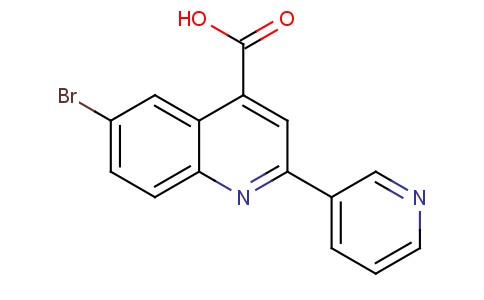 6-Bromo-2-pyridin-3-yl-quinoline-4-carboxylic acid  