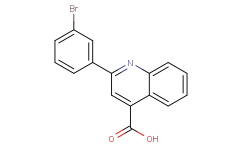 2-(3-溴苯基)喹啉-4-羧酸