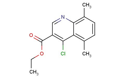4-Chloro-5,8-dimethylquinoline-3-carboxylic ethyl ester