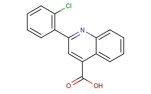 2-(2-Chlorophenyl)-4-quinolinecarboxylic acid 