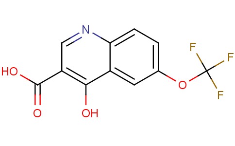 4-Hydroxy-6-(trifluoromethoxy)quinoline-3-carboxylic acid 