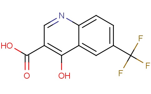 4-Hydroxy-6-(trifluoromethyl)-3-quinolinecarboxylic acid