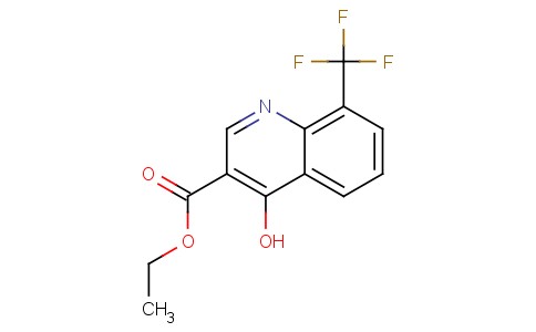 4-Hydroxy-8-(trifluoromethyl)quinoline-3-carboxylic ethyl ester