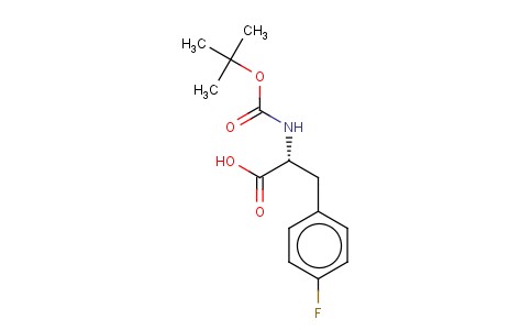 N-叔丁氧羰基-D-4-氟苯丙氨酸