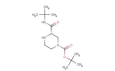 (S)-2-tert-Butylcarboxamide-4-tert-butoxycarbonyl piperazine  