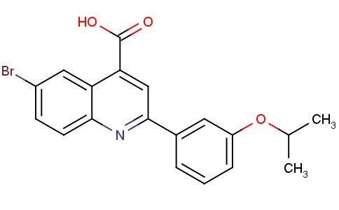 6-Bromo-2-(3-isopropoxyphenyl)quinoline-4-carboxylic acid
