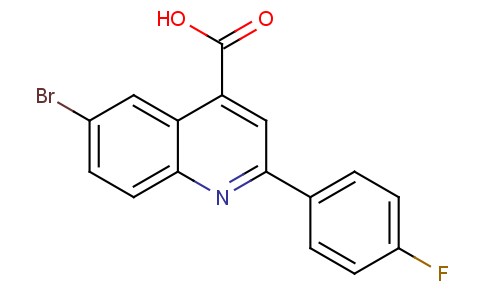 6-Bromo-2-(4-fluorophenyl)quinoline-4-carboxylic acid