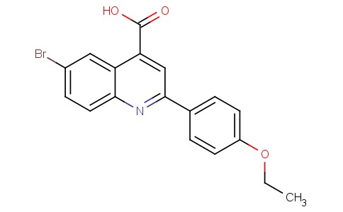 6-Bromo-2-(4-ethoxyphenyl)quinoline-4-carboxylic acid