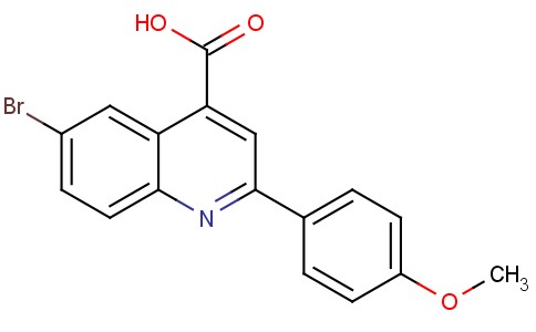 6-Bromo-2-(4-methoxyphenyl)quinoline-4-carboxylic acid 