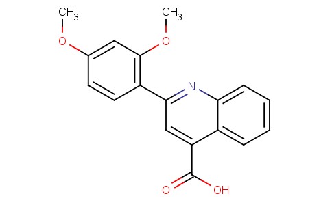 2-(2,4-Dimethoxyphenyl)quinoline-4-carboxylicacid