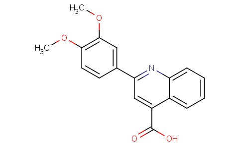 2-(3,4-二甲氧基苯基)喹啉-4-羧酸