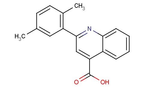 2-(2,5-Dimethylphenyl)quinoline-4-carboxylicacid 