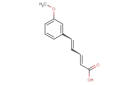 5-(3-甲氧基苯基)-2,4-戊二烯酸