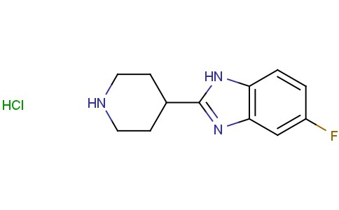 5-Fluoro-2-piperidin-4-yl-1H-benzoimidazole hydrochloride 