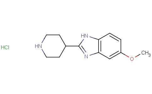 5-Methoxy-2-piperidin-4-yl-1H-benzoimidazole hydrochloride 