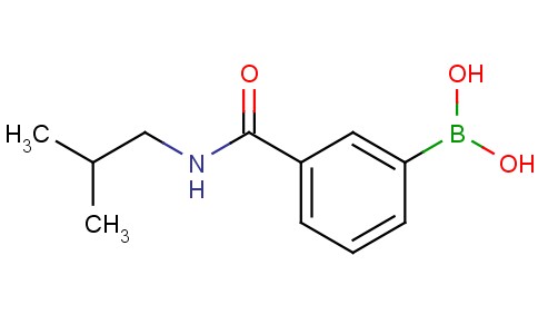 3-异丁氨基羰基苯硼酸