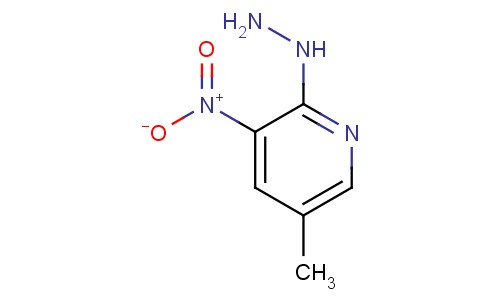 2-肼基-5-甲基-3-硝基砒啶