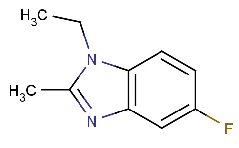 1-Ethyl-5-fluoro-2-methylbenzimidazole 
