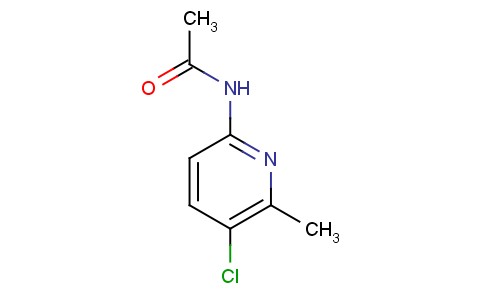2-acetamido-5-chloro-6-picoline 