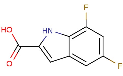 5,7-二氟吲哚-2-甲酸