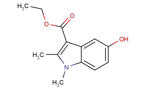 Ethyl 1,2-dimethyl-5-hydroxyindole-3-carboxylate