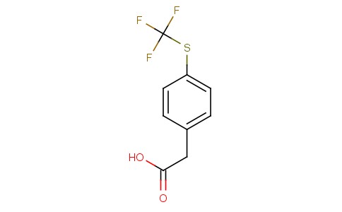4-(Trifluoromethylthio)phenylacetic Acid