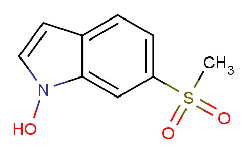 1-Hydroxy-6-(methylsulfonyl)indole