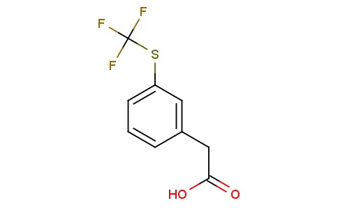 3-(Trifluoromethylthio)phenylacetic Acid 